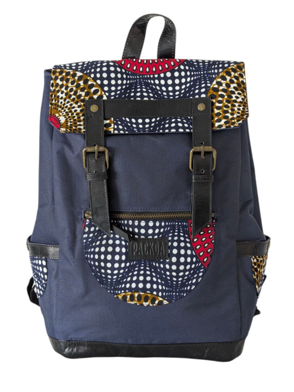 Sac à dos Ténéré wax bleu