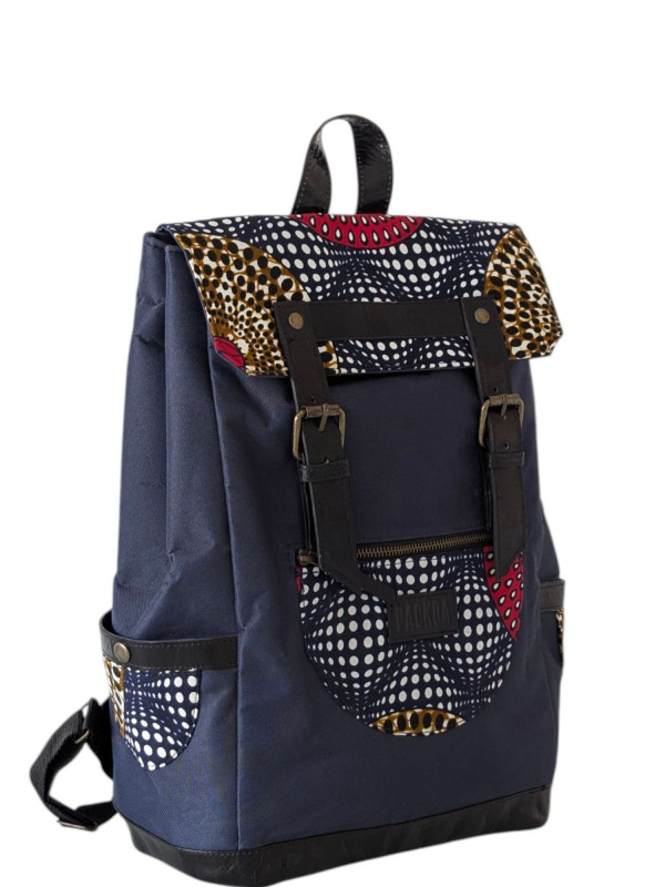 Sac à dos Ténéré wax bleu