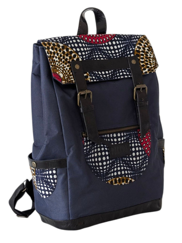 Sac à dos Ténéré wax bleu