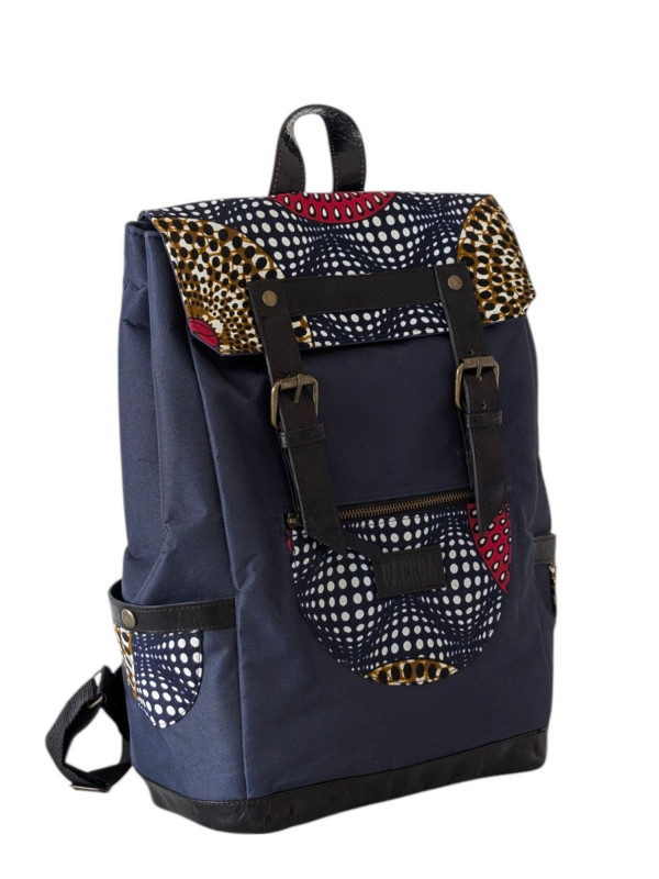 Sac à dos Ténéré wax bleu