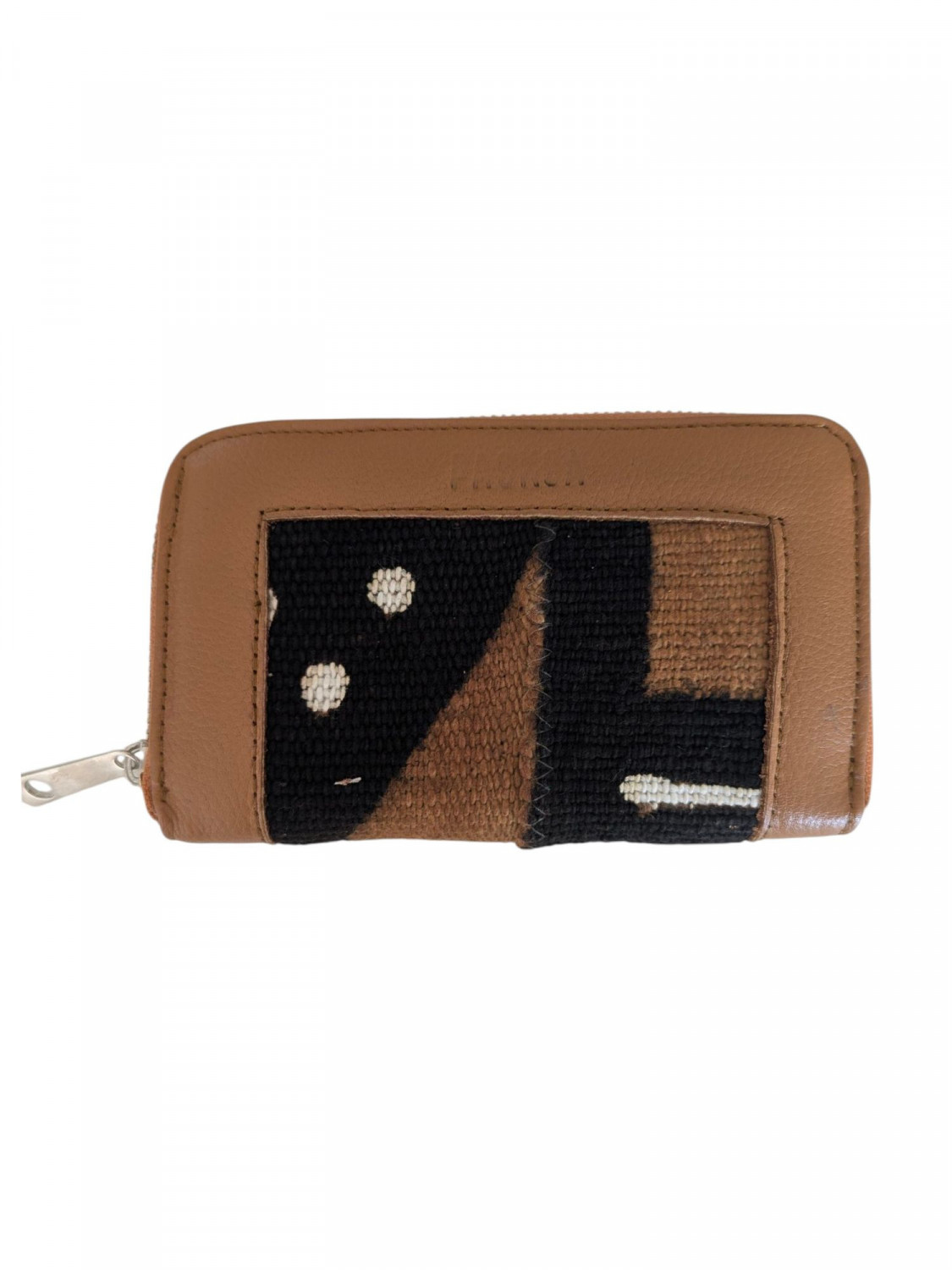 Portefeuille Nairobi en Bogolan & Cuir | PACKOA