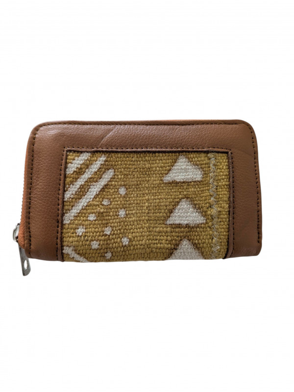 Portefeuille en bogolan