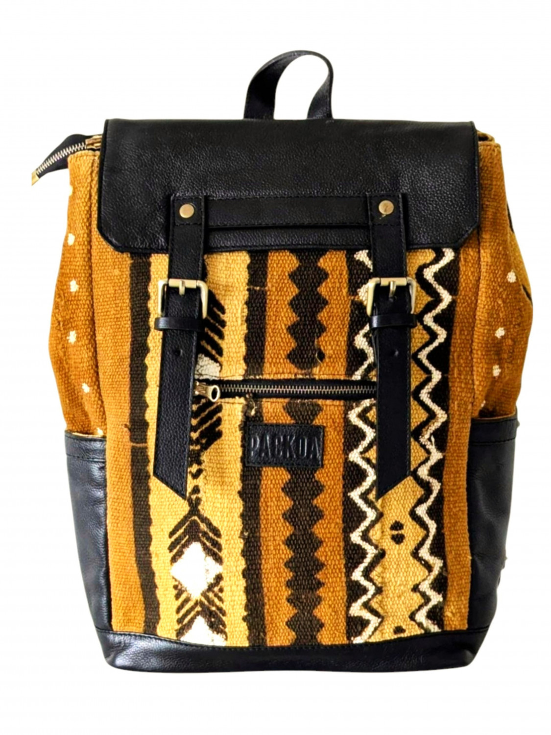 Sac à Dos Nocibé en Cuir & Bogolan | PACKOA