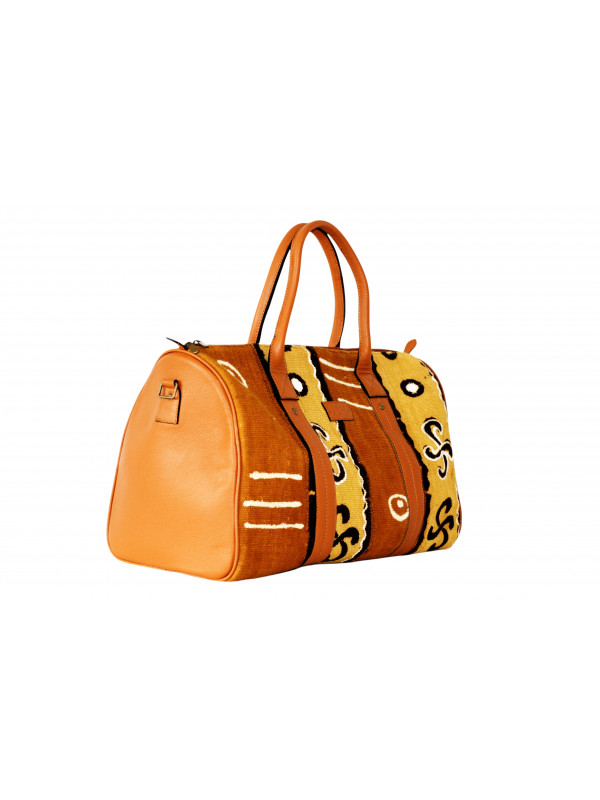 Sac de voyage Makeba cuir camel