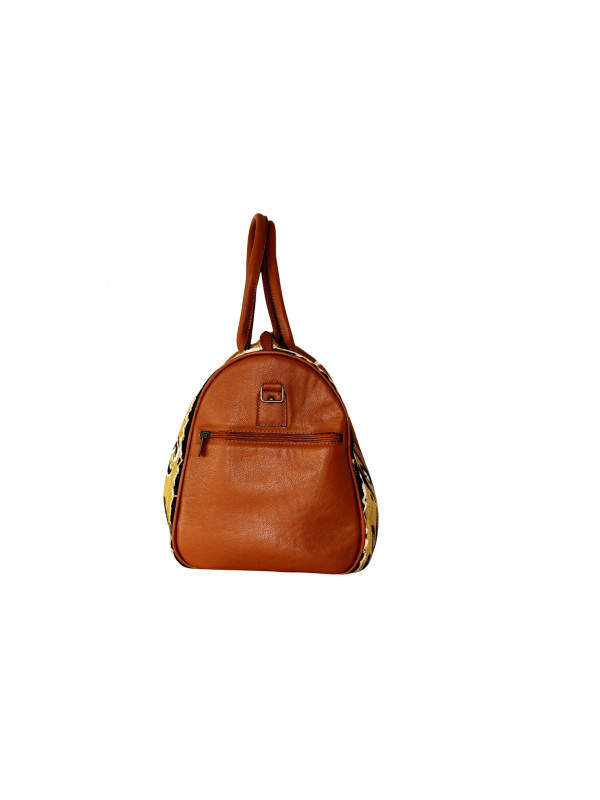 Sac de voyage Makeba cuir camel