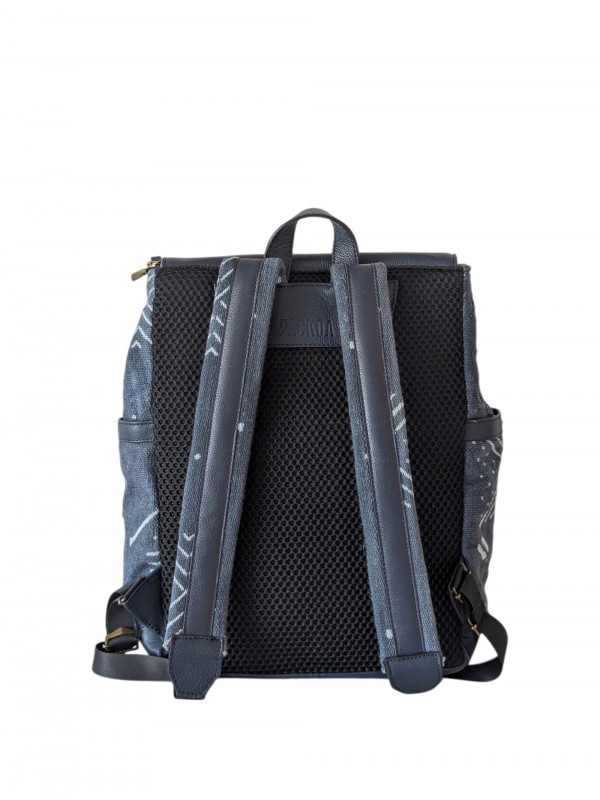 Sac à dos cuir & bogolan – Jabari Édition Limitée | PACKOA