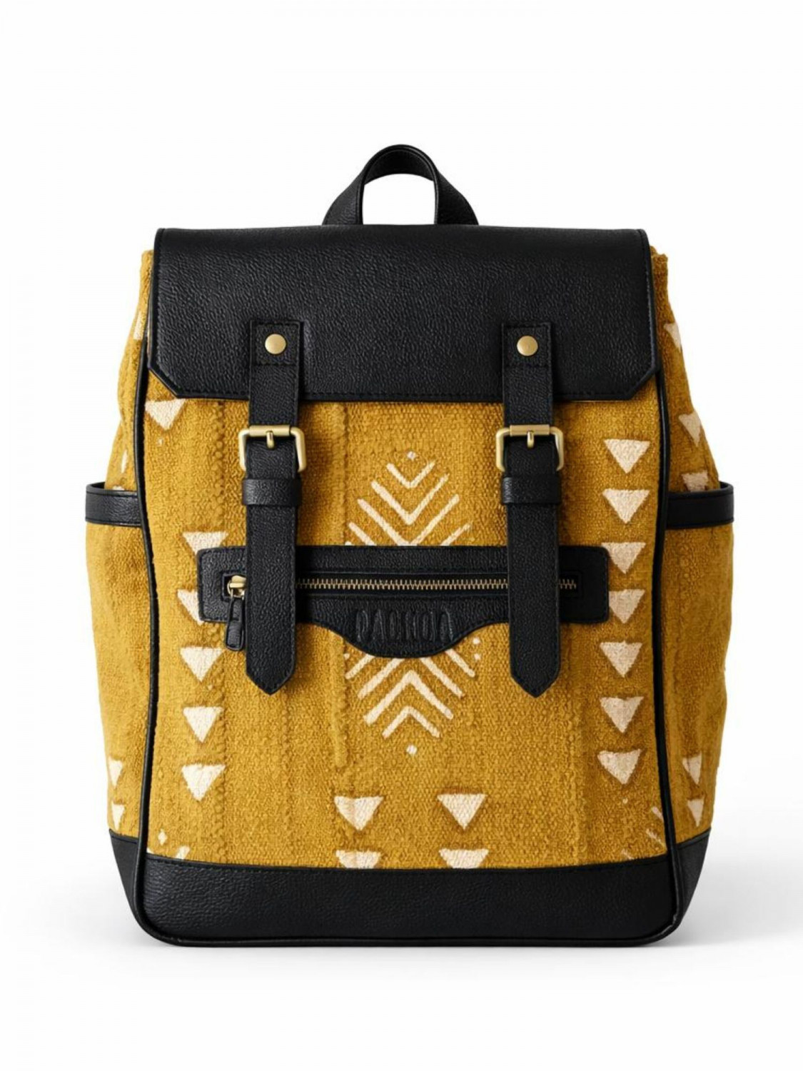 Sac à dos cuir & bogolan – Nala Édition Limitée | PACKOA